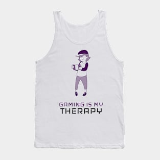 Gaming is my therapy Tank Top